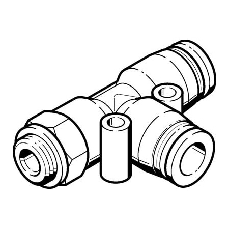 Festo Push-In T-Fitting QSTL-G1/2-16 QSTL-G1/2-16